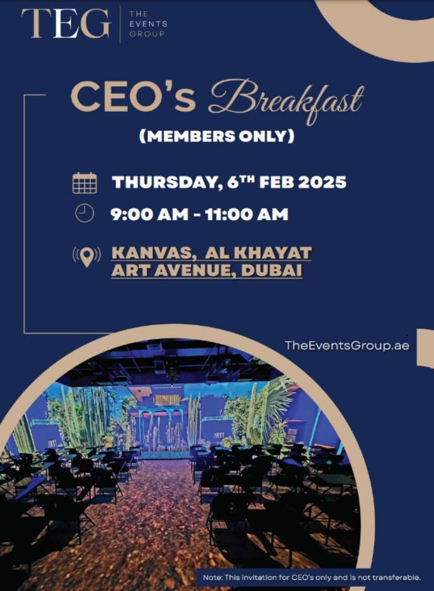 CEO’s BREAKFAST