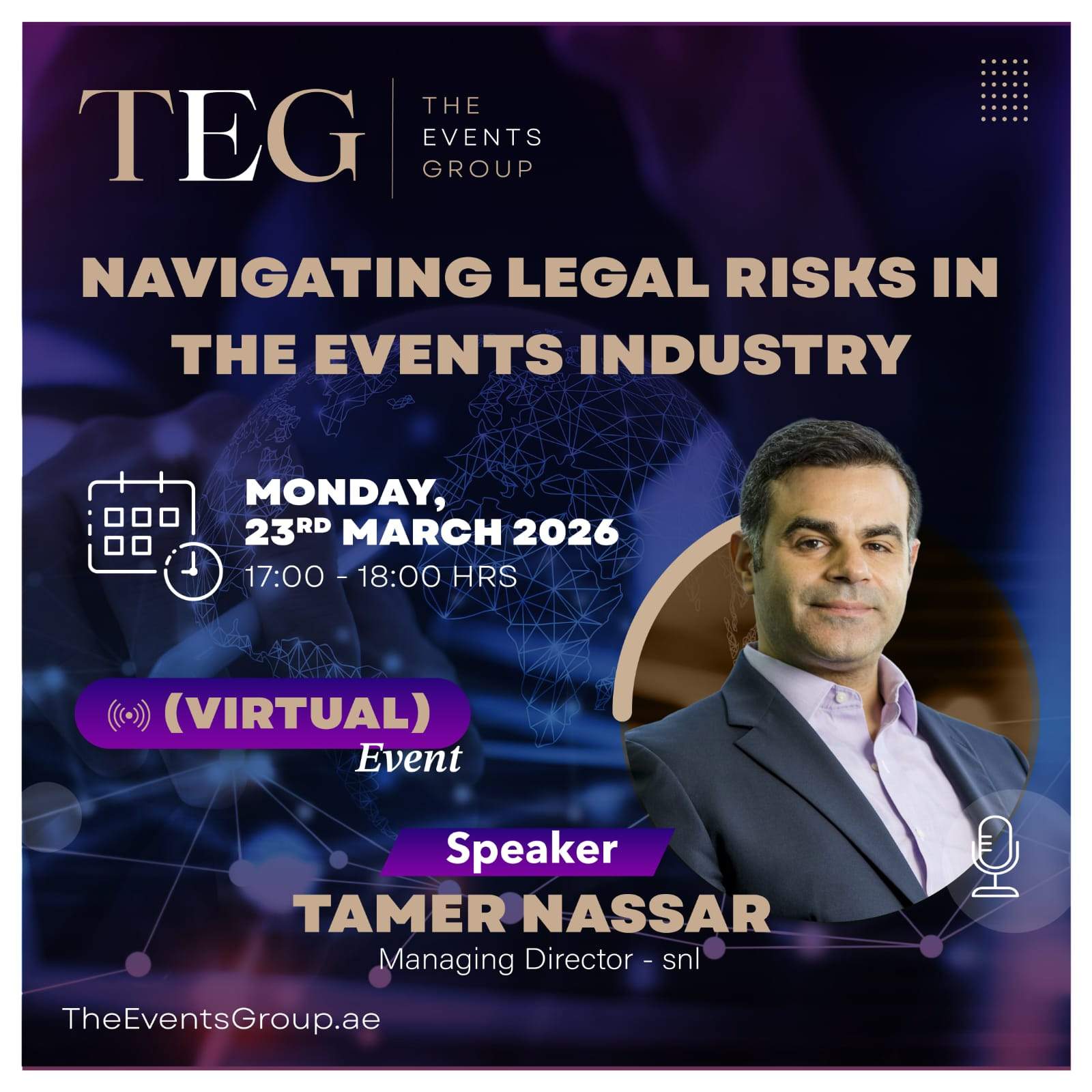 NAVIGATING LEGAL RISKS IN THE EVENTS INDUSTRY